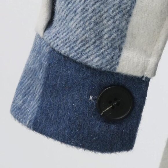 Womens Fall Jackets Plaid Casual Shackets Long Sleeve Button Down Fashion - Picture 11 of 16